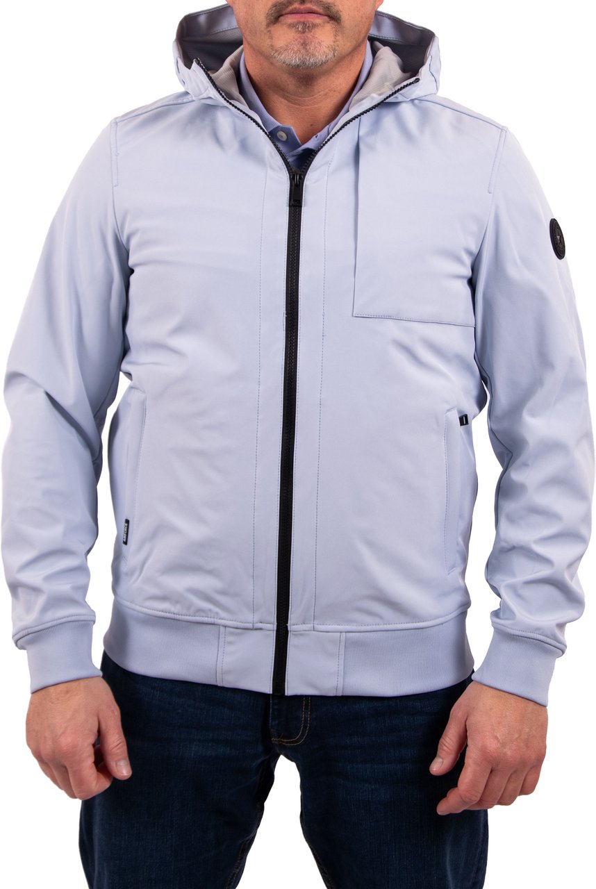 Airforce Airforce Softshell Jacket Chestpocket Blauw