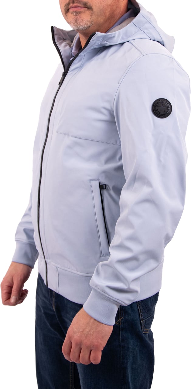 Airforce Airforce Softshell Jacket Chestpocket Blauw