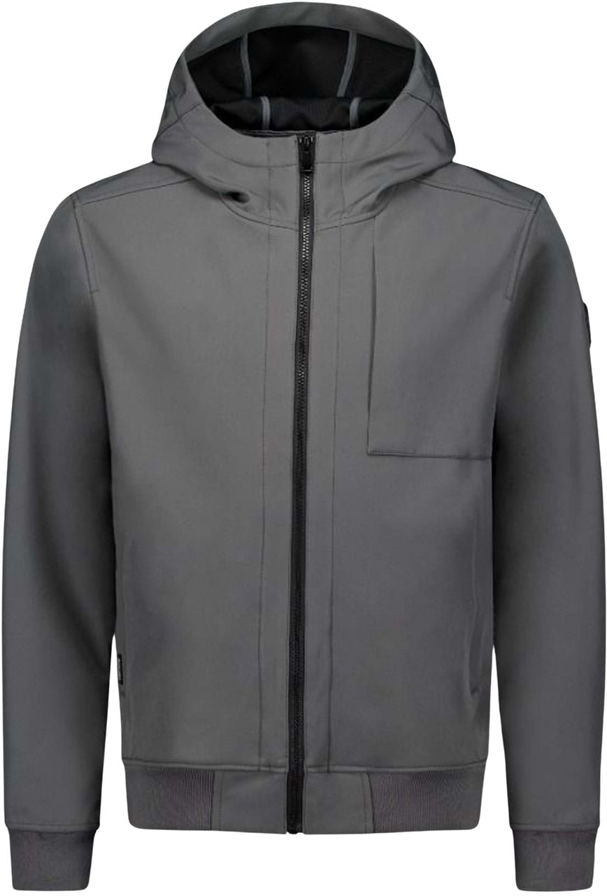 Airforce Softshell Jas Chestpocket Grijs