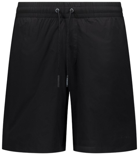 Airforce Mid Long Zwembroek Zwart