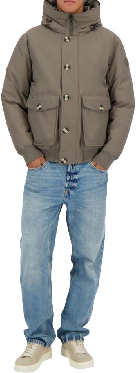 Airforce Pocket Bomber Jacket Groen