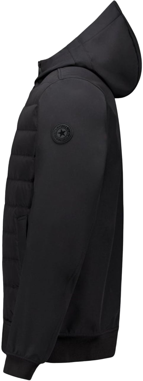 Airforce River Softshell Jas Zwart