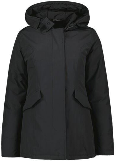 Airforce 2 Pocket Parka Jas Zwart