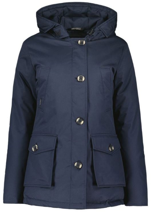 Airforce 4 Pocket Herringbone Blauw