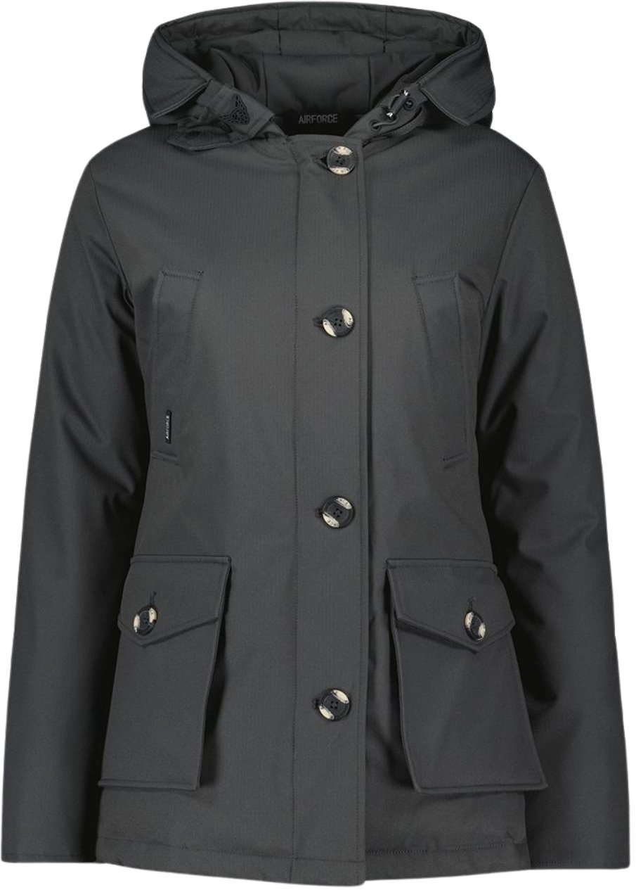 Airforce 4 Pocket Parka Winterjas Grijs