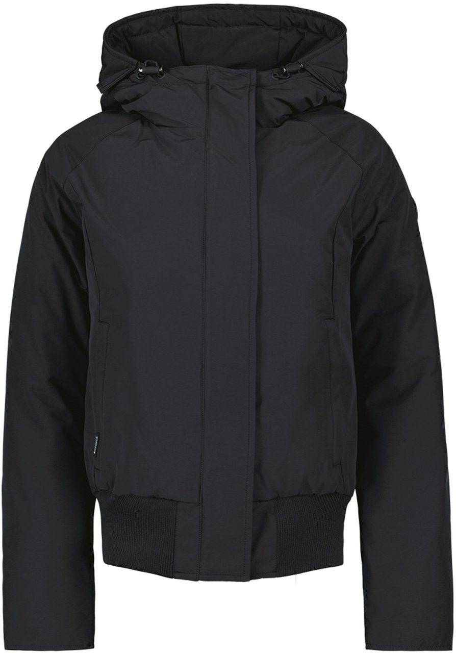 Airforce Bomber Jacket Winterjas Zwart
