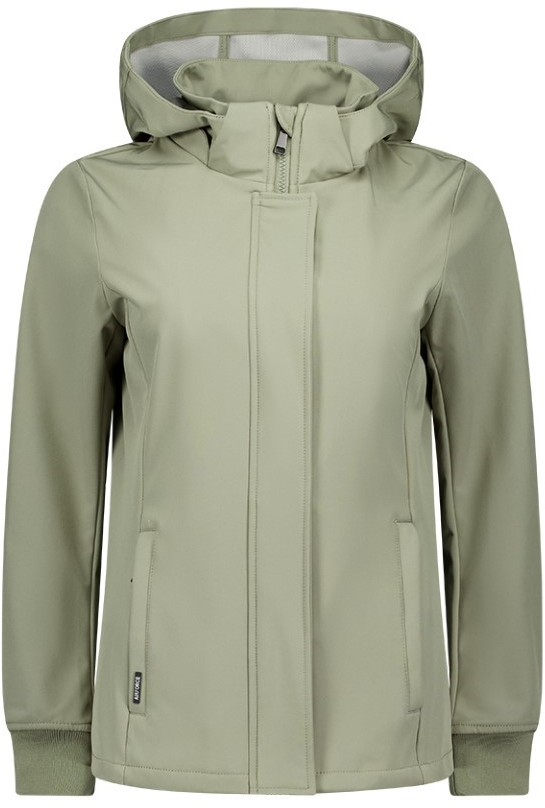 Airforce Softshell Jas Dames Groen