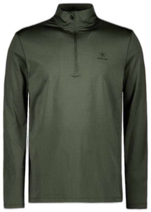 Airforce Basic Zip Pully Groen