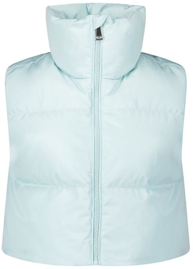 Airforce Cropped Bodywarmer Blauw