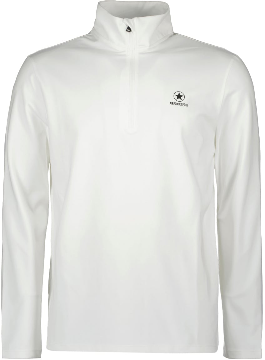Airforce Sport Basic Zip Pully White Divers