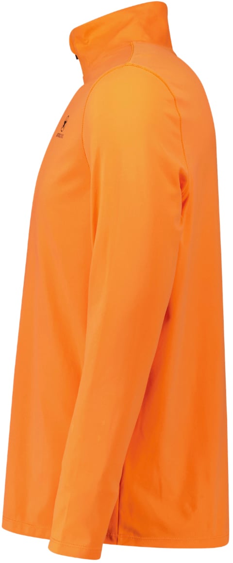 Airforce Sport Basic Zip Pully Vibrant Orange/Black Divers