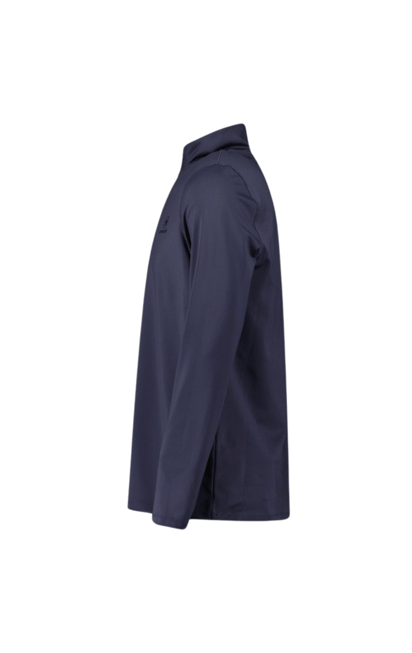 Airforce Sport Basic Zip Pully Indigo Blue/Black Blauw