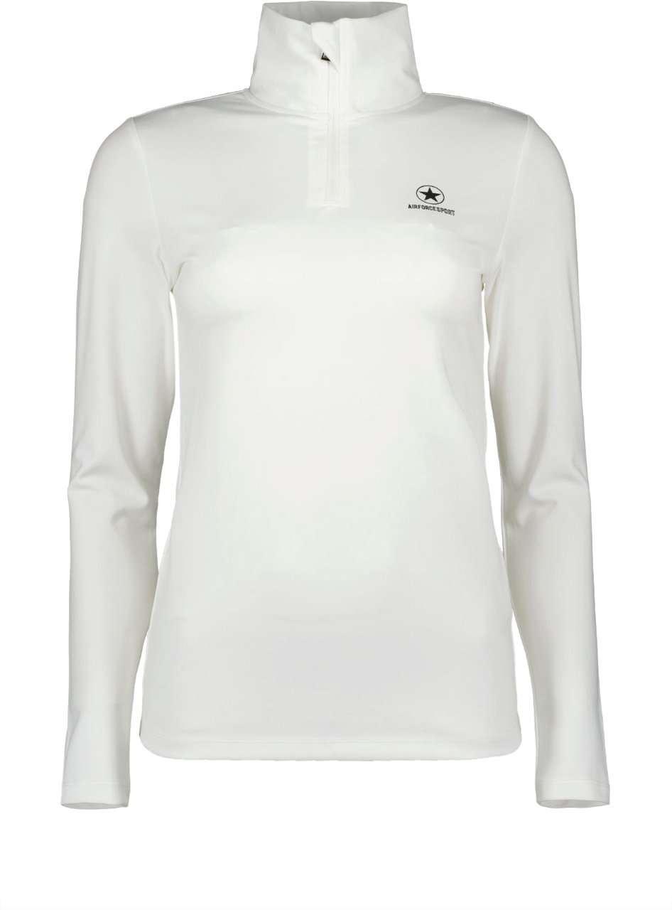 Airforce Sport Basic Zip Pully White Divers