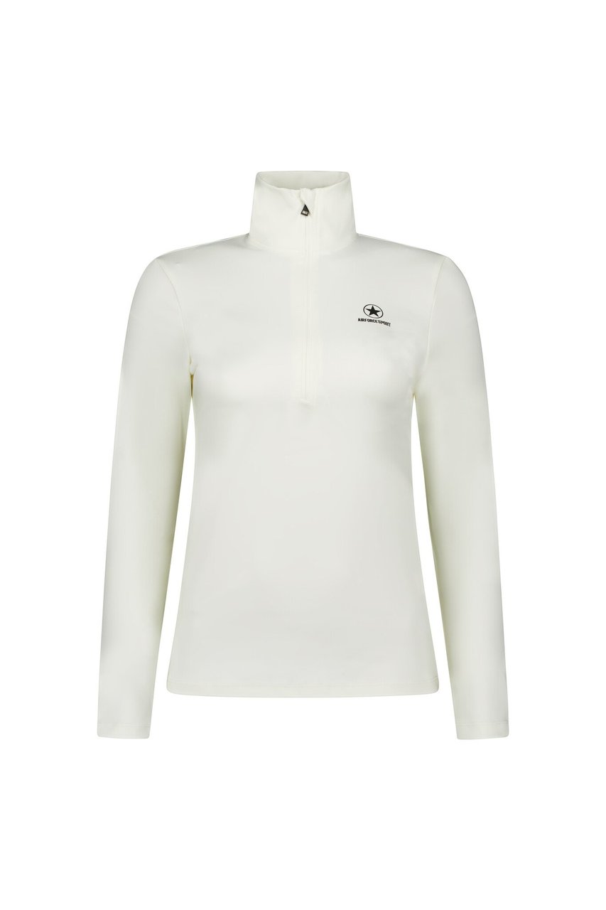 Airforce Sport Basic Zip Pully Ivory Frost/Black Divers
