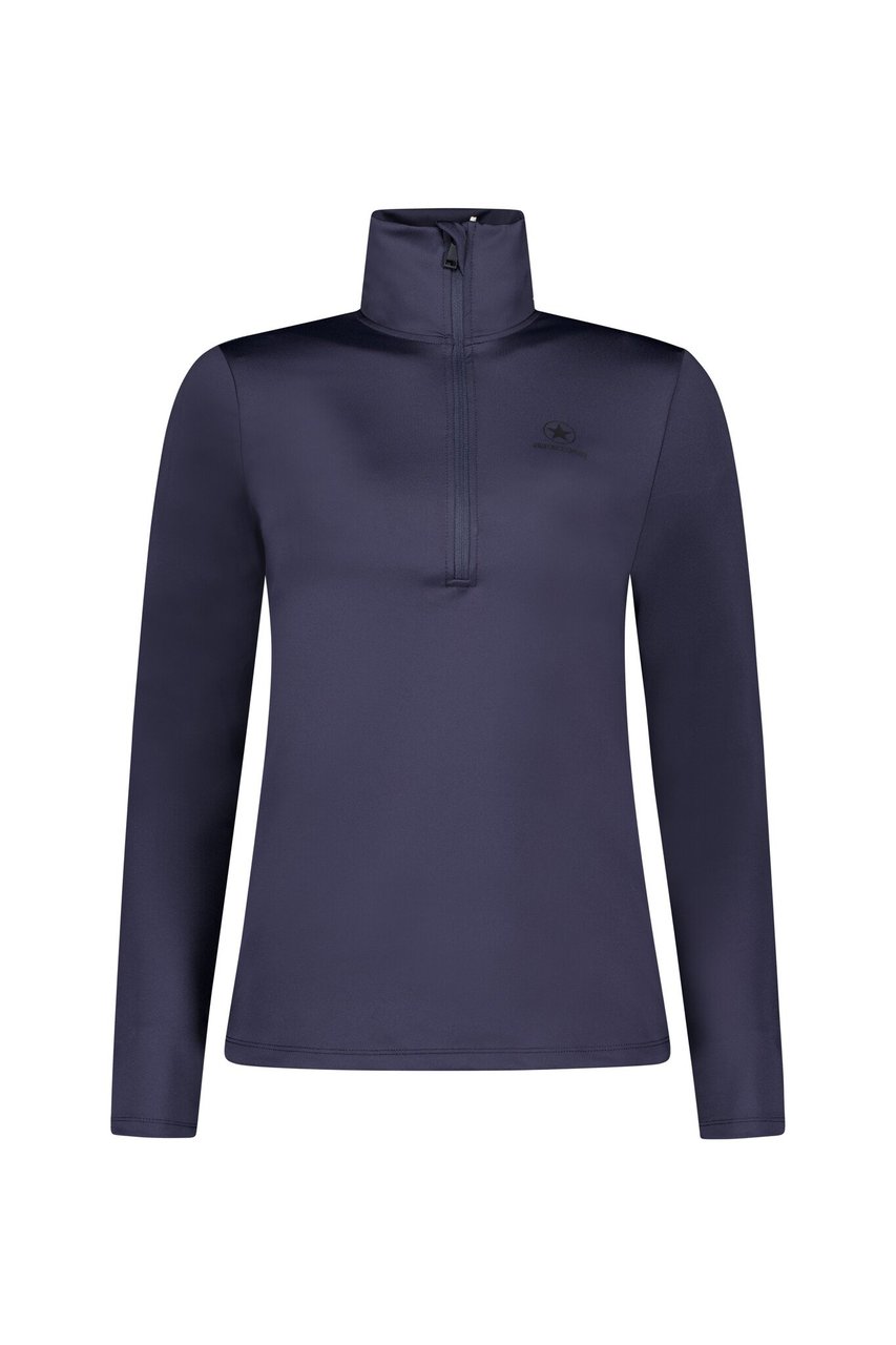 Airforce Sport Basic Zip Pully Indigo Blue Blauw