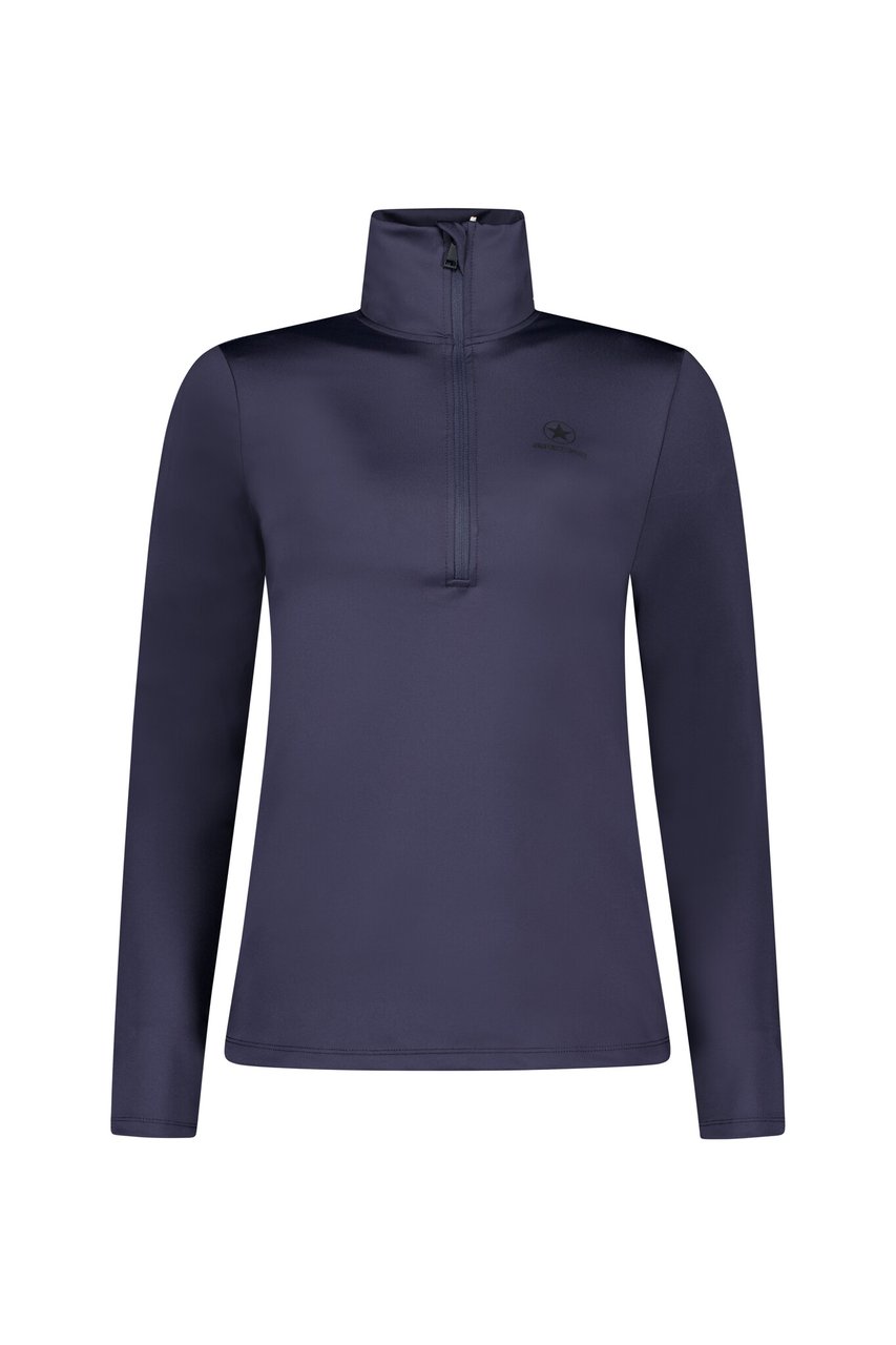 Airforce Sport Basic Zip Pully Indigo Blue Blauw