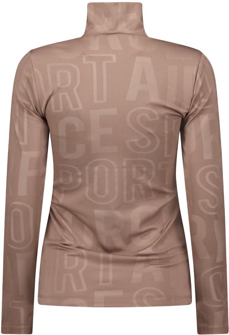 Airforce Sport Squaw Vally Pully Outline Wording Deep Taupe Divers