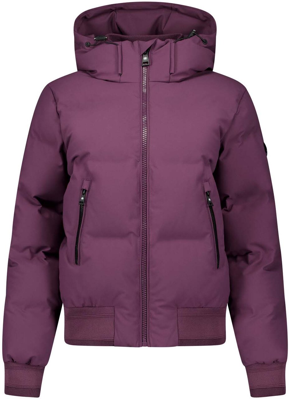 Airforce Sport Okemo Bomber Jacket Berry Wine Divers