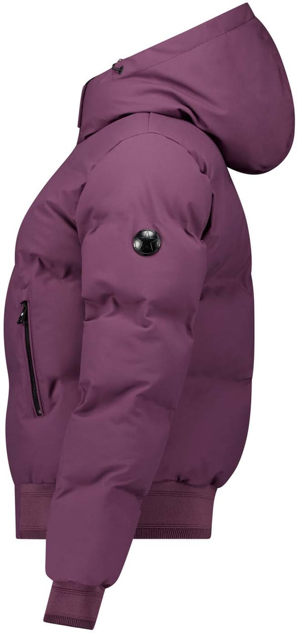 Airforce Sport Okemo Bomber Jacket Berry Wine Divers