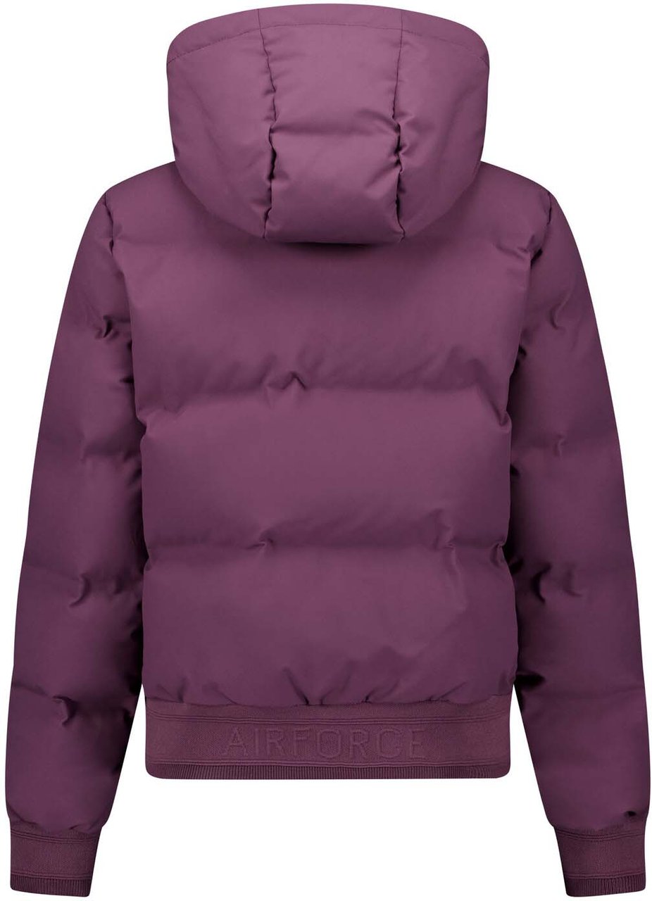 Airforce Sport Okemo Bomber Jacket Berry Wine Divers