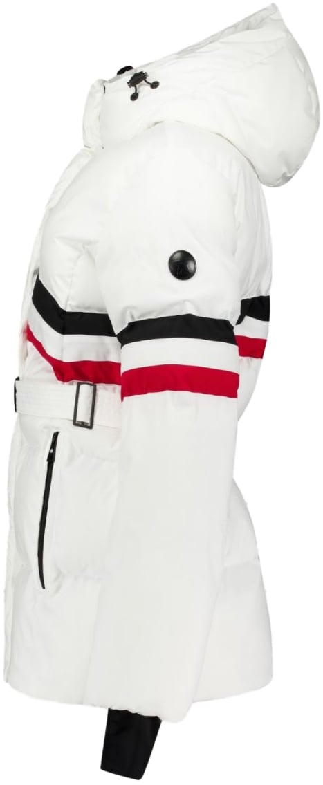 Airforce Sport Alyeska Ski Jacket White Stripe BL/WH/RD Divers