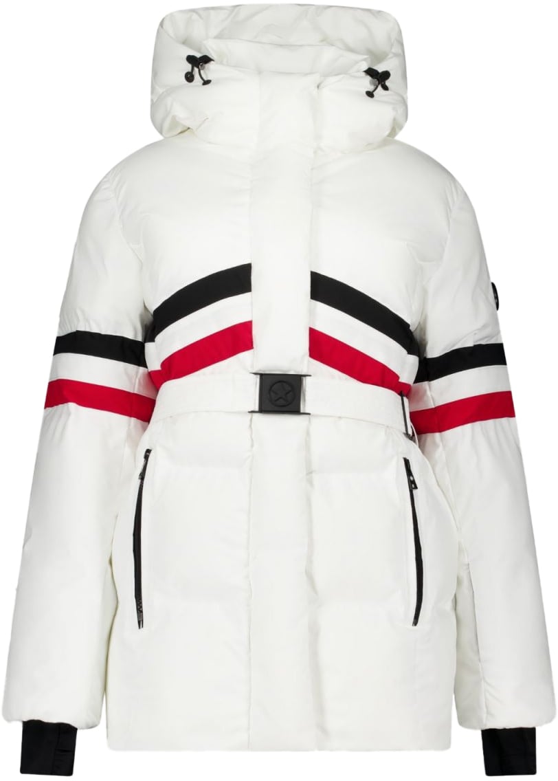Airforce Sport Alyeska Ski Jacket White Stripe BL/WH/RD Divers