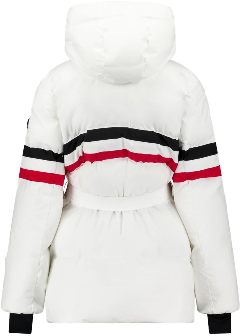 Airforce Sport Alyeska Ski Jacket White Stripe BL/WH/RD Divers