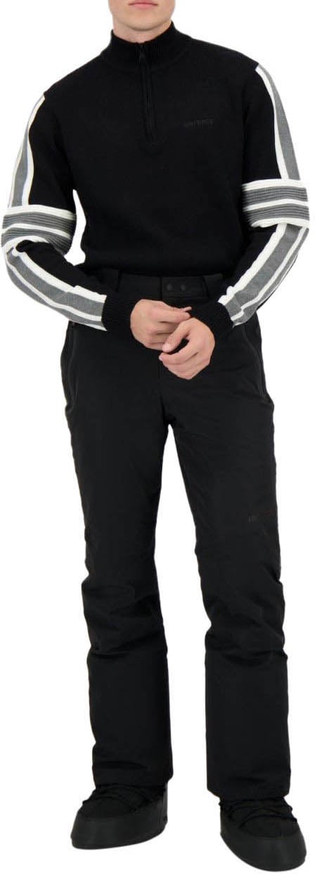 Airforce Sport Men Ski Cooper Knit Trui Black Divers