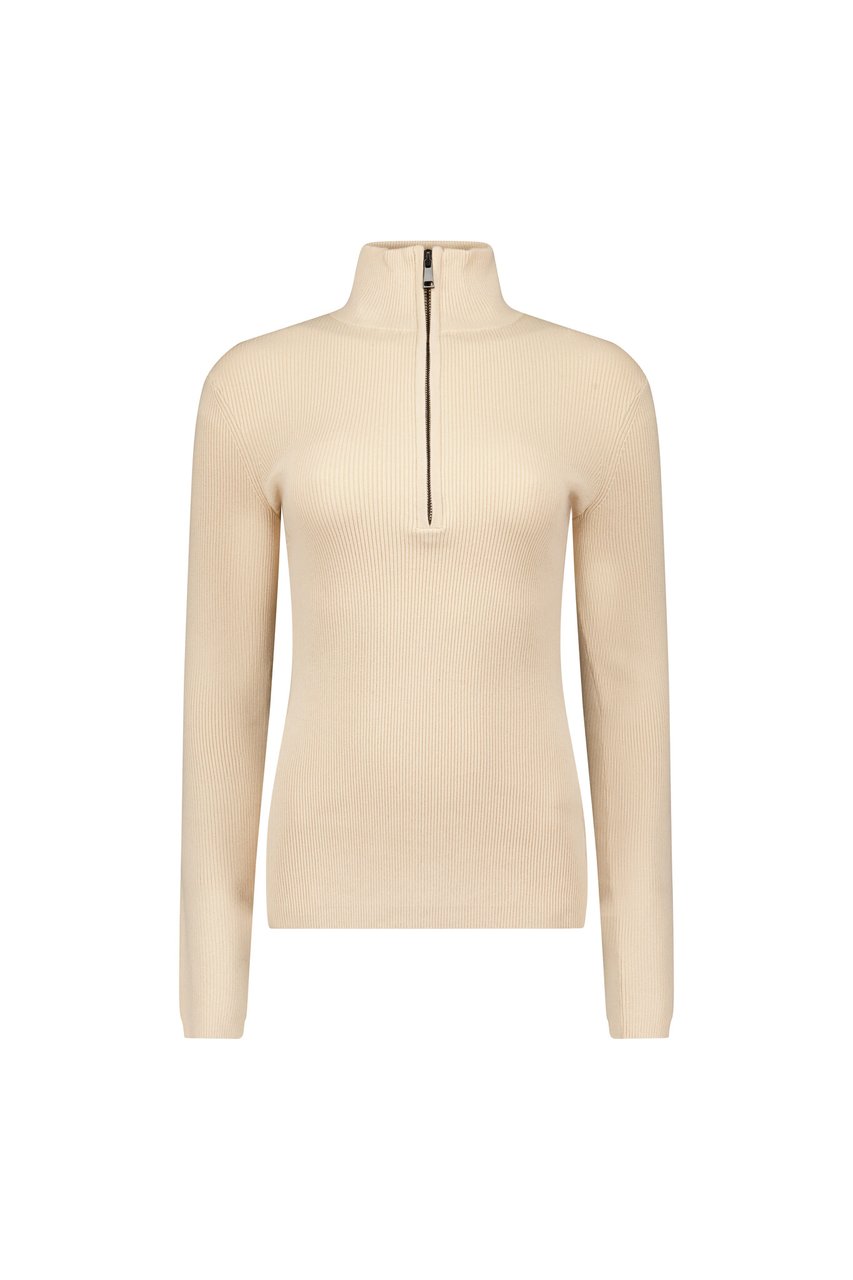 Airforce Sport Ruby Ribbed Pully Beige Mist Beige