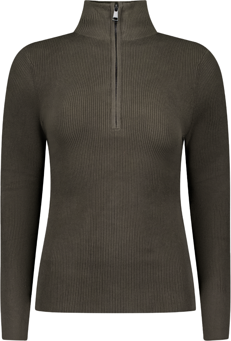 Airforce Sport Airforce Ruby Ribbed Lady Ski Pully Beluga/Black Divers