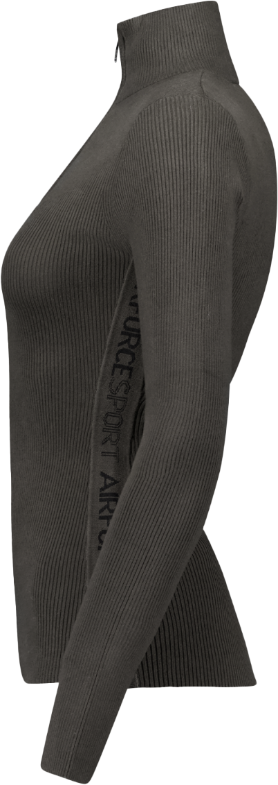 Airforce Sport Airforce Ruby Ribbed Lady Ski Pully Beluga/Black Divers