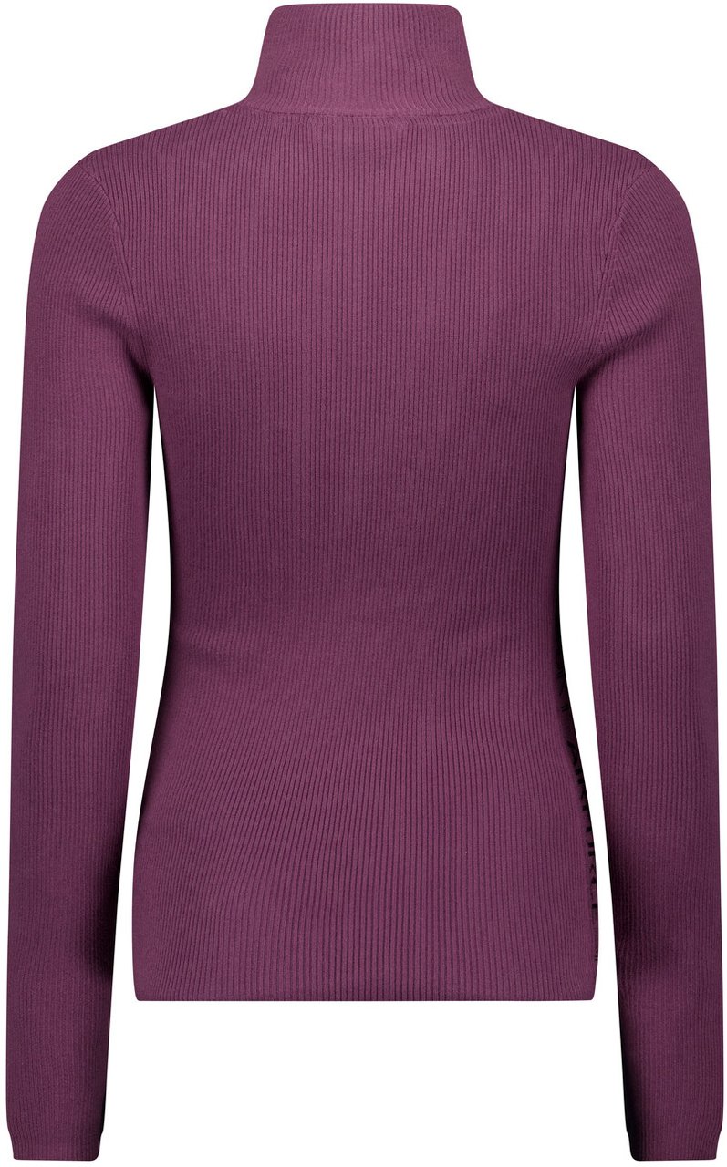 Airforce Sport Ruby Ribbed Pully Berry Wine Divers