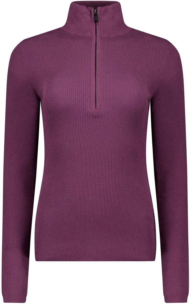 Airforce Sport Ruby Ribbed Pully Berry Wine Divers