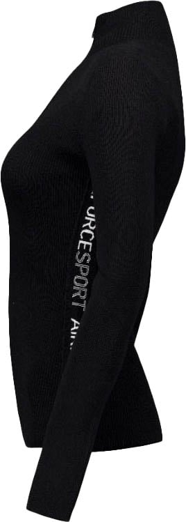 Airforce Sport Airforce Ruby Ribbed Lady Ski Pully Black/White Divers