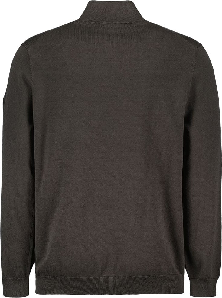 Airforce Knitwear Quarter Zip Grijs