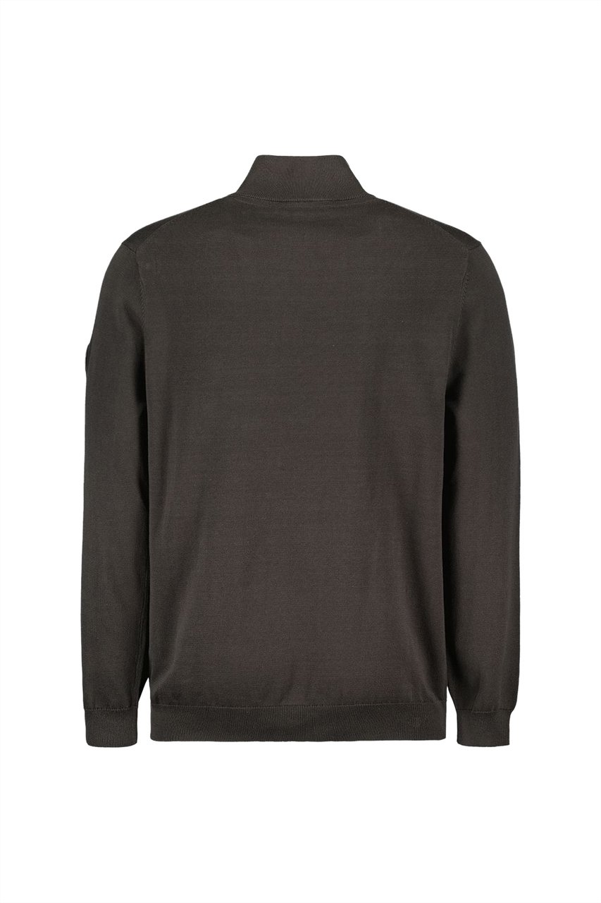 Airforce Knitwear Quarter Zip Zwart