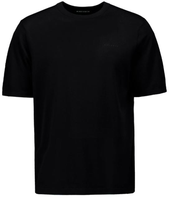 Airforce Knitted T-shirt Zwart