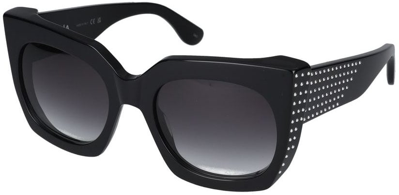 Alaïa Sunglasses Azzedine Alaia AA0062S 001 black black grey 54/20/140 Grijs