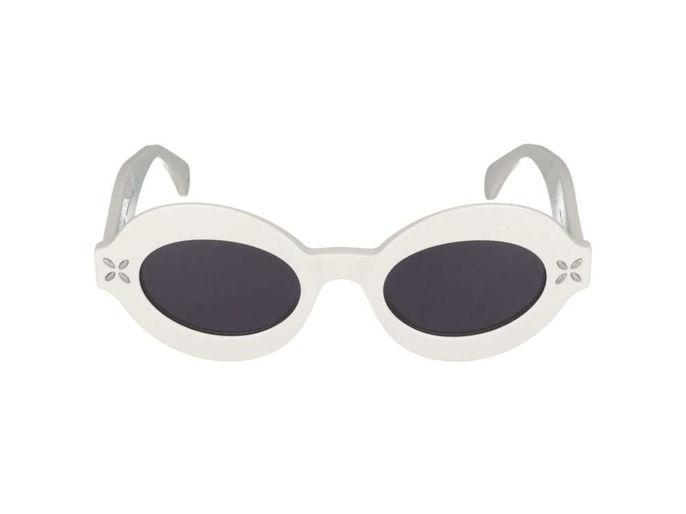 Alaïa Sunglasses Azzedine Alaia AA0059S 002 ivory ivory grey 49/22/140 Wit