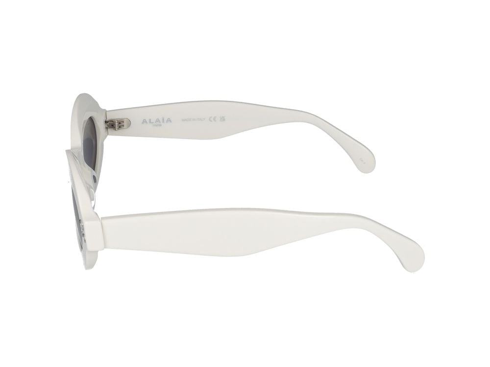 Alaïa Sunglasses Azzedine Alaia AA0059S 002 ivory ivory grey 49/22/140 Wit
