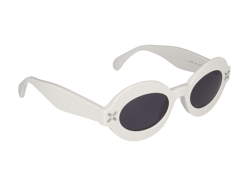 Alaïa Sunglasses Azzedine Alaia AA0059S 002 ivory ivory grey 49/22/140 Wit