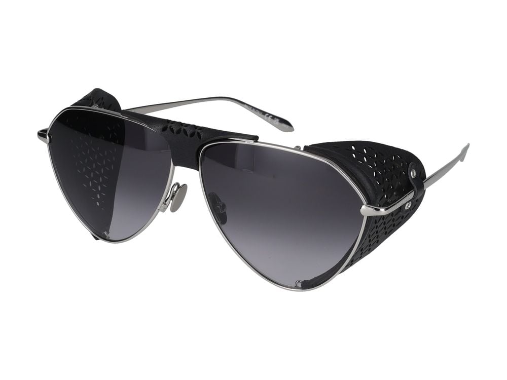 Alaïa Sunglasses Azzedine Alaia AA0067S 001 silver silver grey 62/11/140 Grijs