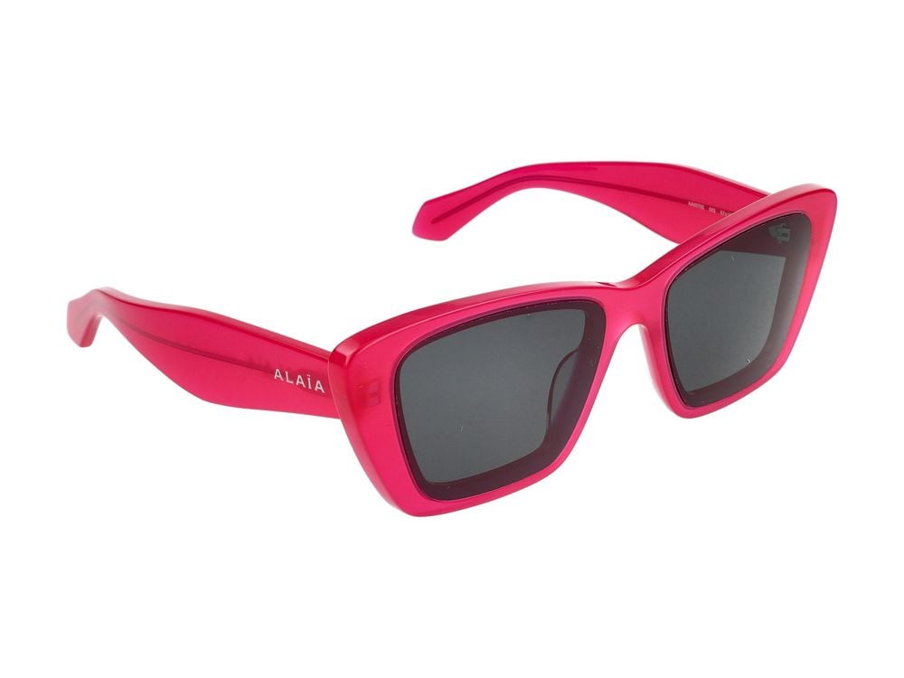 Alaïa Sunglasses Azzedine Alaia AA0070S 003 fuchsia fuchsia grey 57/17/140 Grijs