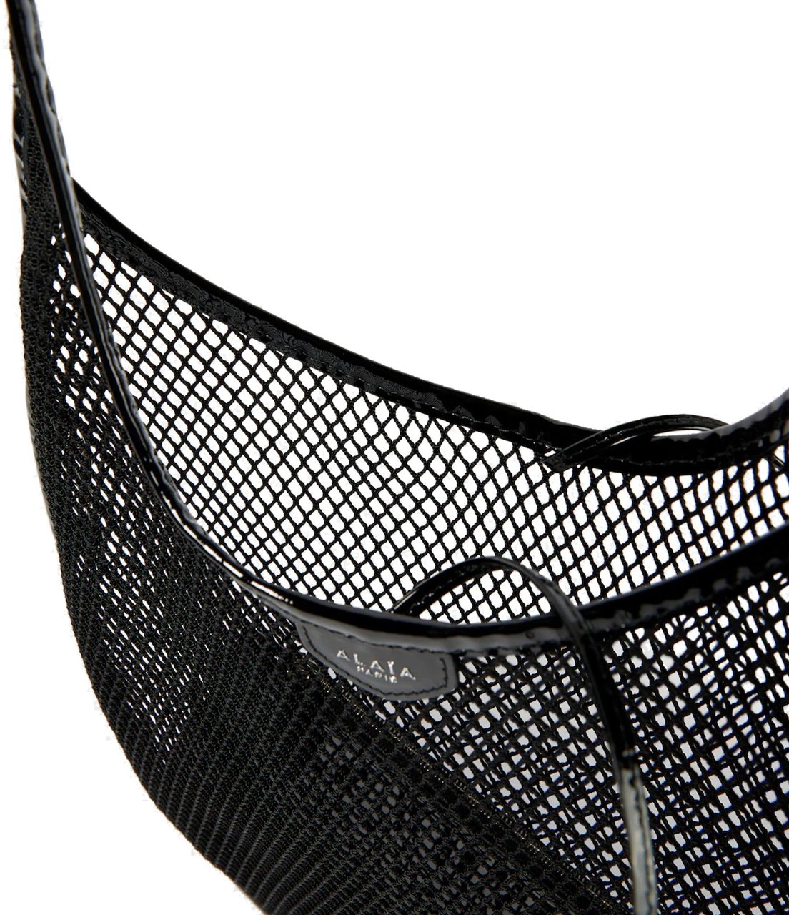 Alaïa Alaïa One Piece Medium Mesh Tote Bag Zwart