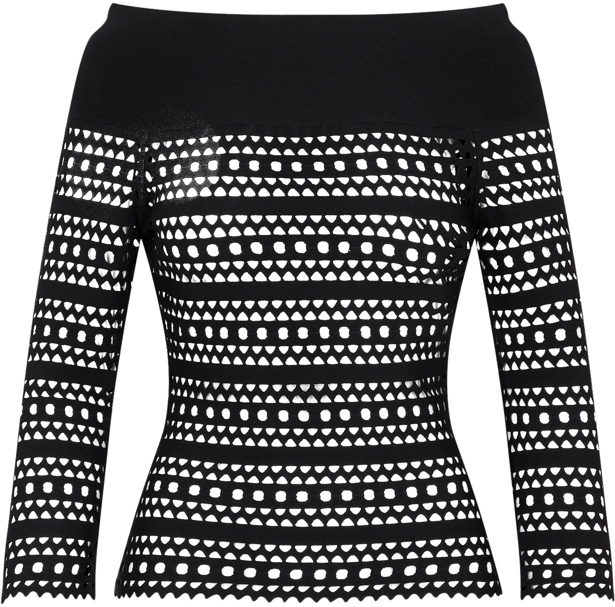 Alaïa ALAÏA AA9H10633M774 Zwart