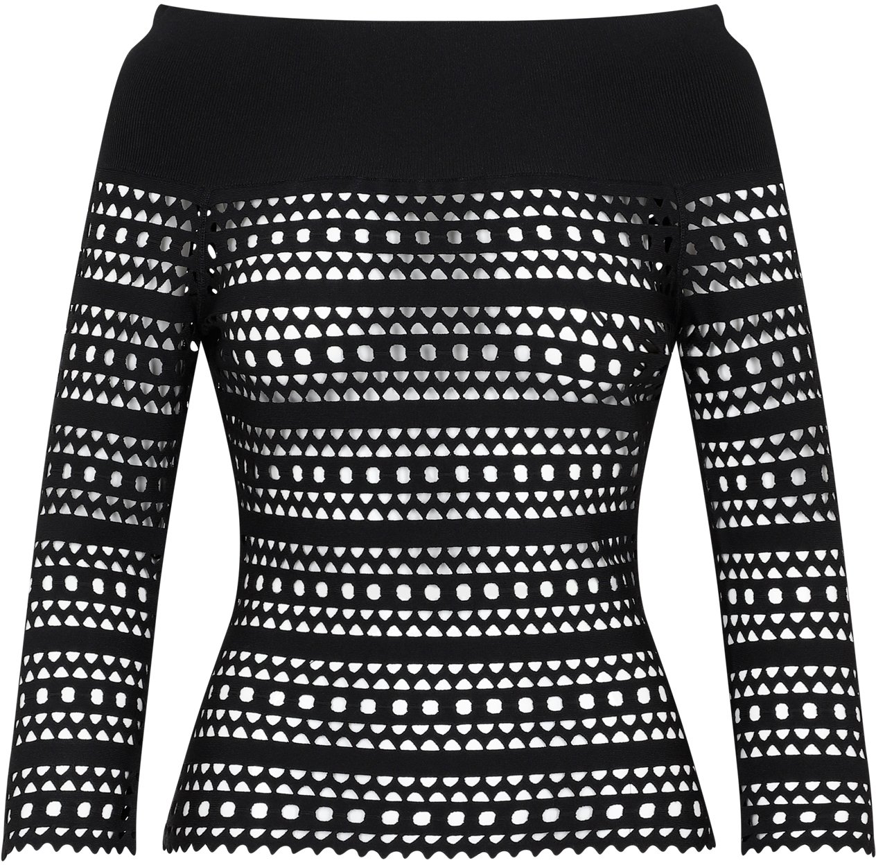 Alaïa ALAÏA AA9H10633M774 Zwart