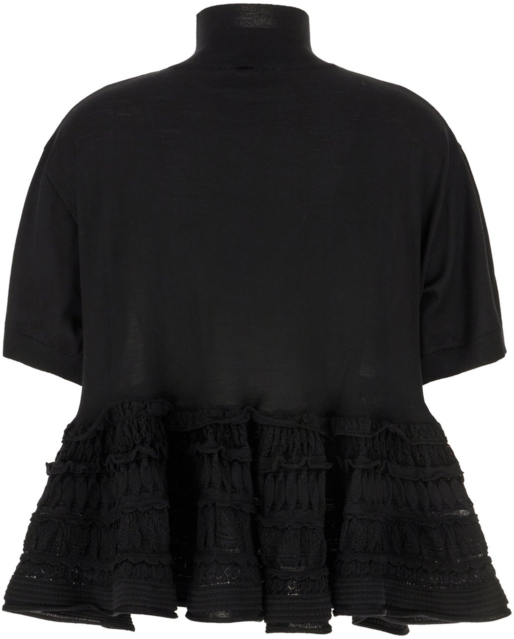 Alaïa Alaia Black wool top Zwart