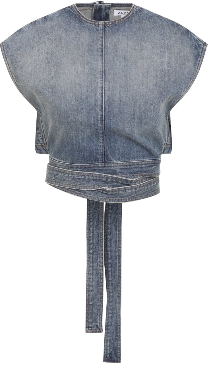Alaïa AlaïA Belted Top Divers