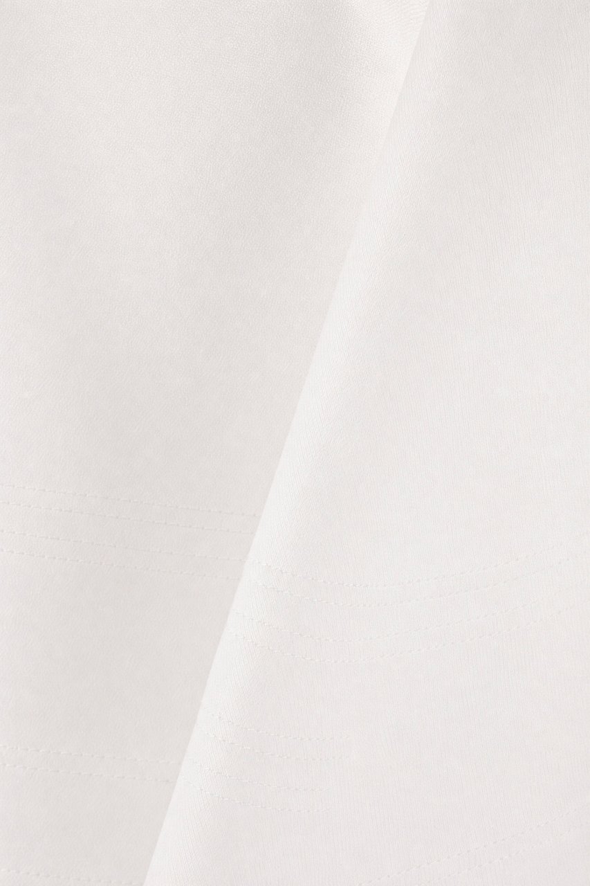 Alaïa Alaia White cotton t-shirt Wit