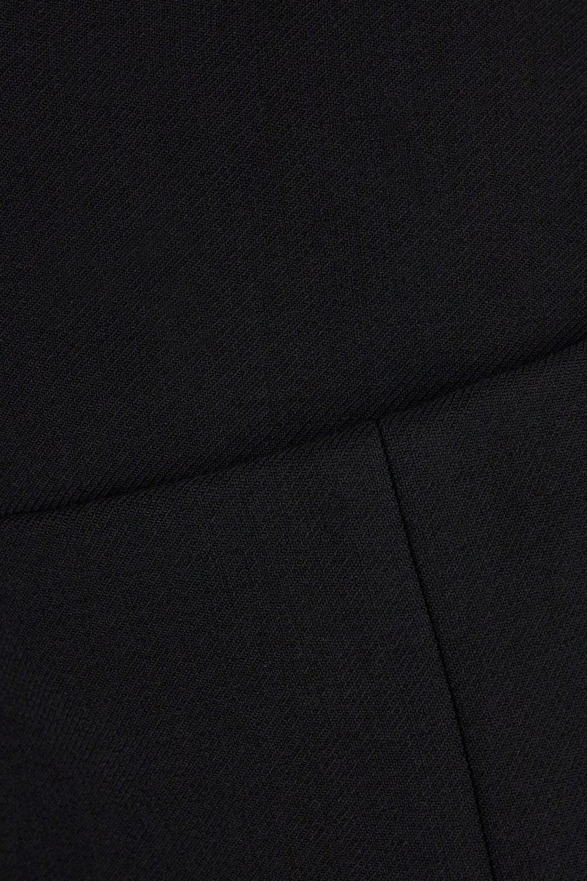 Alaïa Alaia Black stretch polyester blend skirt Zwart